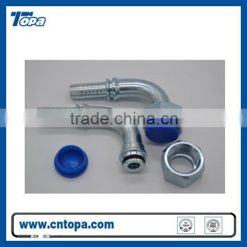 90 degree O-RING metric female 24 degree cone seal H.T. female threaded pipe fitting