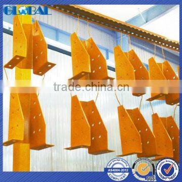 Warehouse Storage heavy duty pallet system of steel upright protector