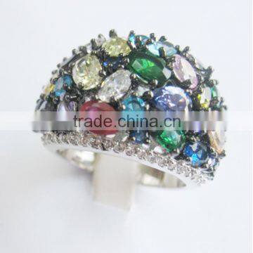 925 Silver Ring With Zircon Stone
