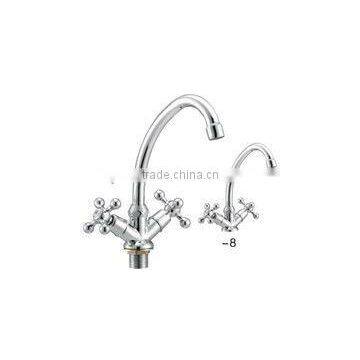 double handle basin faucet