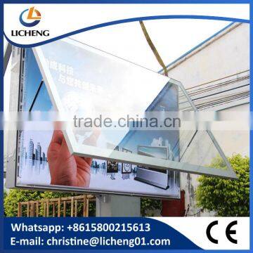 SASO Approved !!!!! Aluminum Finish Light Box Static OEM Aluminum Finish Light Box With Wireless Remote Controller photo-2