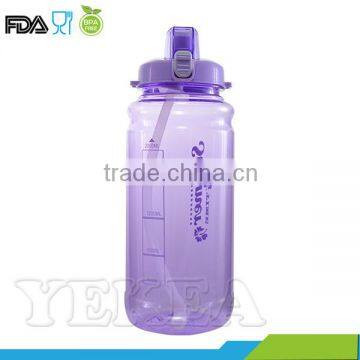 20 liter clean plastic wide sport bottle water joyshaker bottle price promotion with a screw-on lid