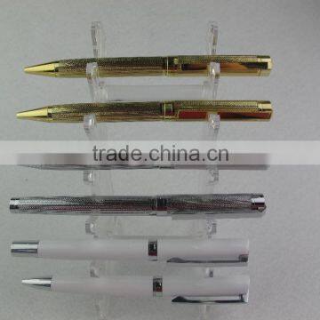 Wire drawing metal ballpoint pen TS-p00481