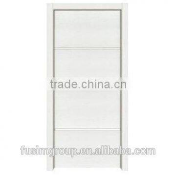 latest design wooden door interior flush white color door