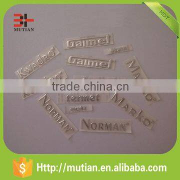 Customized Adhesive Metal Logo Sticker Label