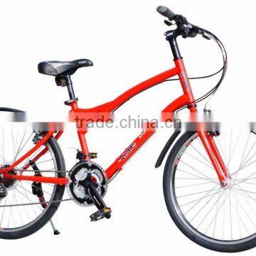 AiBIKE - HAPPY FISH - 24 inch 21 speed city cruiser