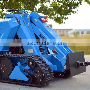 Mini trailer loader, small skid loader with trailer hook for sale