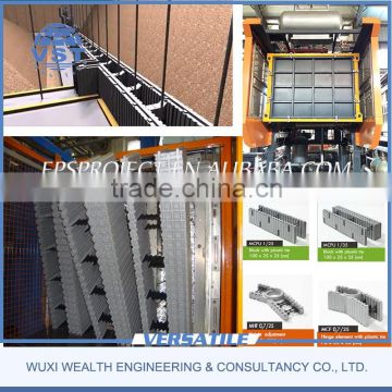 High Efficient EPS ICF Insulated Concrete Foam shape Machine