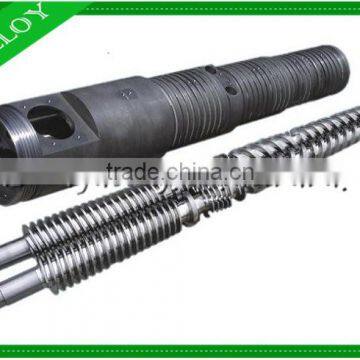 Hot Sale 2016 JinSheng 65/132 conical twin screw barrel for PVC products