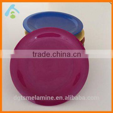 6 Inch Melamine Round Sushi Plate in Assorted Colors;reusable Melamine Sushi Plate photo-5