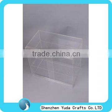 3 Layers Display Shelves for Cake and Bread, Wholesale Clear Acrylic Bakery Display Case Countertop photo-2