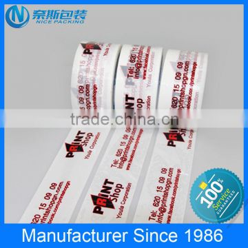 bopp custom packing tape with logo printing adhesive tape from the biggest manufacturer in Guangxi