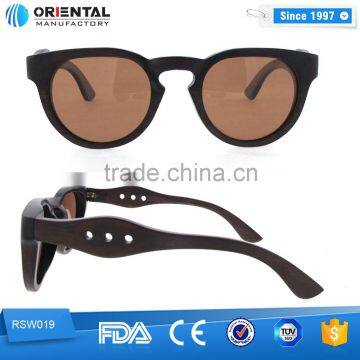 Cool temples of three holes Min order 50pcs with high quanlity Wooden sunglasses 2016