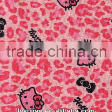 100% polyester printing 600D oxford PVC fabric