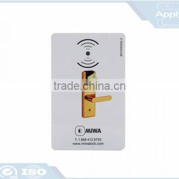 RFID key card door card cheap lock card from China leading manufactures