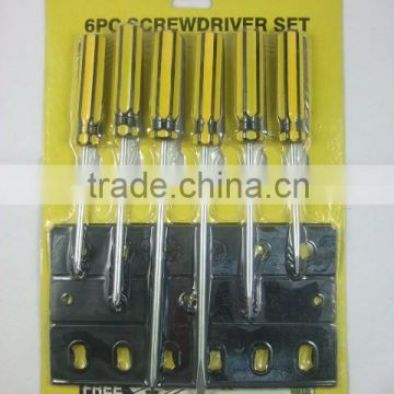 6PC SCREWDRIVER SET FACTORY YIWU