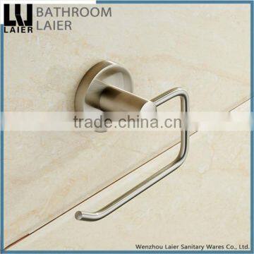 China Manufacture Zinc Alloy Brush Nicked Bathroom Sanitary Items Wall Mounted Toilet Paper Holder photo-4