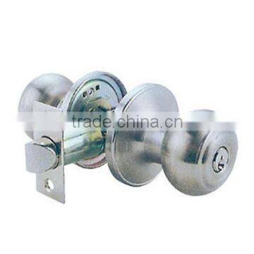 2016 North & South America passage/hall/closet satin chrome tubular door knob locks