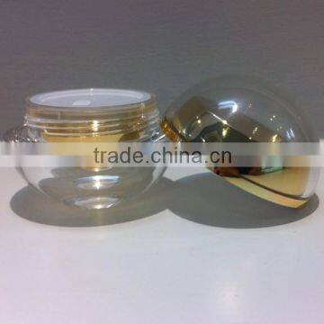 Egg-shape Cosmetic Container Acrylic Cosmetic Jar photo-3