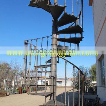 lower price wrought iron staircase design outdoor