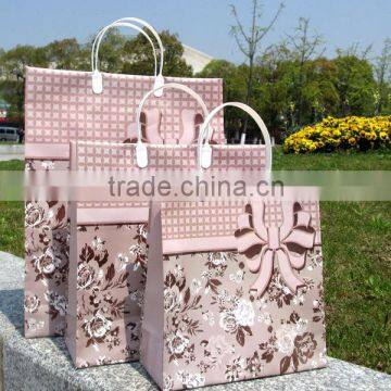 gravure printing plastic gift bag