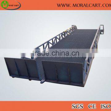 portable hydraulic car loading ramp