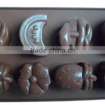 2014 New Arrival Hot Silicone Chocolate Mold