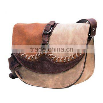 Handbag leather suede stiff 779 saddler