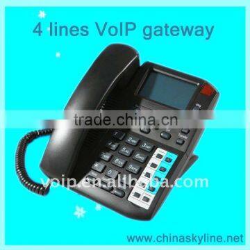 4 sip account voip set phone NAT Transversal and router functions