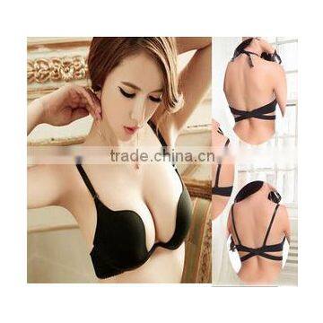 Latest Fashion Sexy Bra Girls Hot Sexy Bra Double Push up Bra photo-3