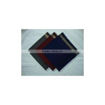 100% cotton 60S dark colour handkerchiefs for men