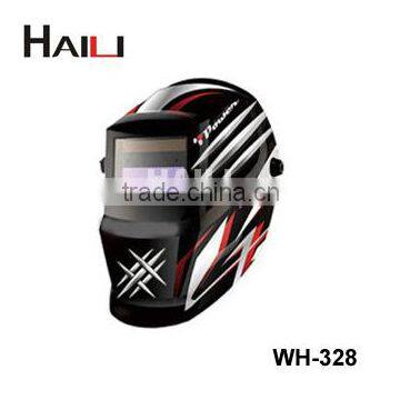 Auto Darkening Solar Power Welding Helmet Decal/industrial welding helmets(WH-328)