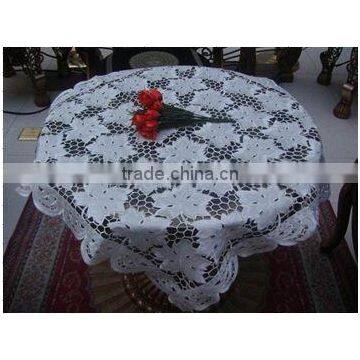 cutwork embroider tablecloth