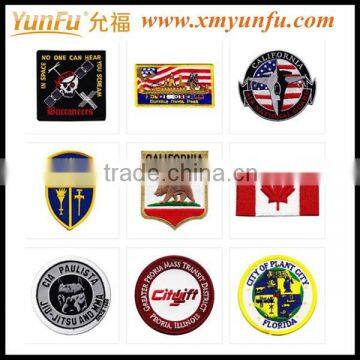 Embroidery sew on patches for clothing