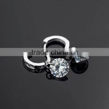 Fine cubic zirconia cz gemstone jewelry earring!!! Most popular zirconia earring jewelry yong girl's favorite jewelry