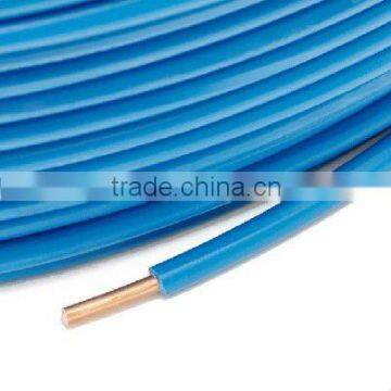 pvc single solid copper line 450/750V