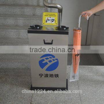 2 hole umbrella bag dispenser distributor opportunities