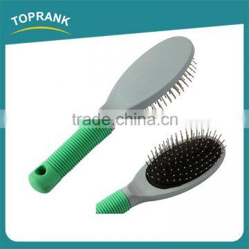 22*6CM Pet Cleaning & Grooming Products TPR Handle Soft Dog Comb