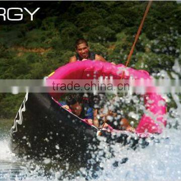 4 Riders PVC ENERGY Favorites Inflatable Flying Towable Water Ski Tube photo-3
