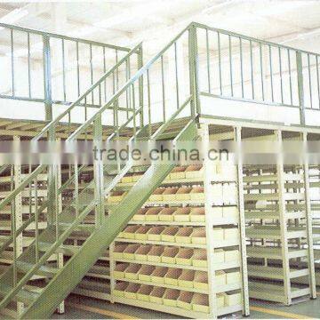 Prefabricated steel platform, warehouse storage racks, pipe storage rack