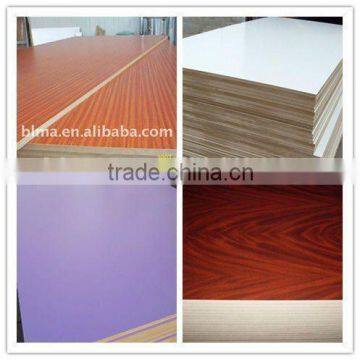 melamine MDF E2 Glue 1220*2440*18mm