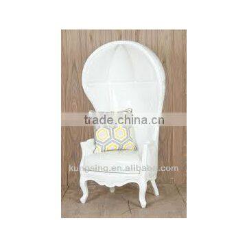 canopy design fabric sofa chair