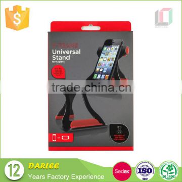 China hot sale embossed UV custom logo printed packaging box for phone holder