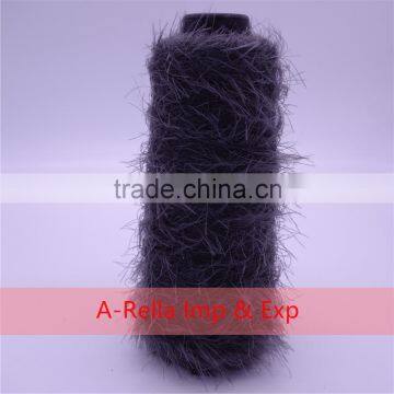 feather yarn turkey 100% nylon dyed 7nm/1