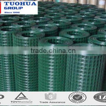 Garden Fence Green PVC Welded Wire Mesh