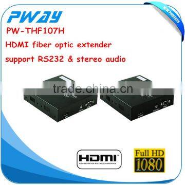 Pinwei PW-THF107H HDMI Fiber Optic Exender Compliance With HDMI 1.3 and HDCP 1.2 Standard Radio Receiver RS232 photo-3