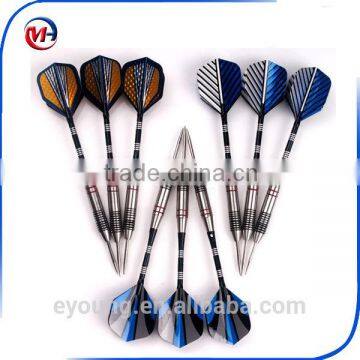 Professional Straight stainless darts with Dart Flights & Case Steel Tip Darts Set