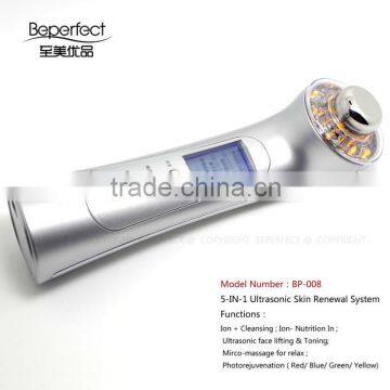 Wholesale photon ultrasonic beauty machine bio photon for home use