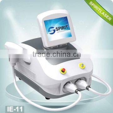 Good Quality 2 in 1 SHR and ND YAG laser machine Movable Screen yag power control 10HZ