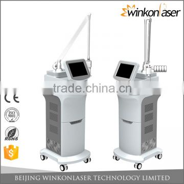 Fractional Mode Permanent Co2 Laser Freckle Skin Renewing Warts Removal Machine For Vaginal Tightening 100um-2000um